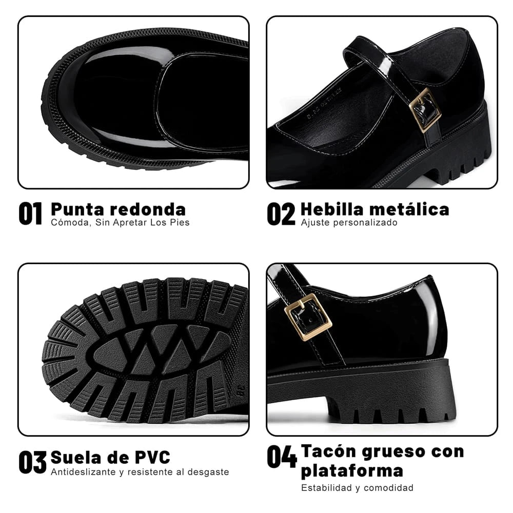 ZAPATOS MARY JANE MUJER WEIDE JN720