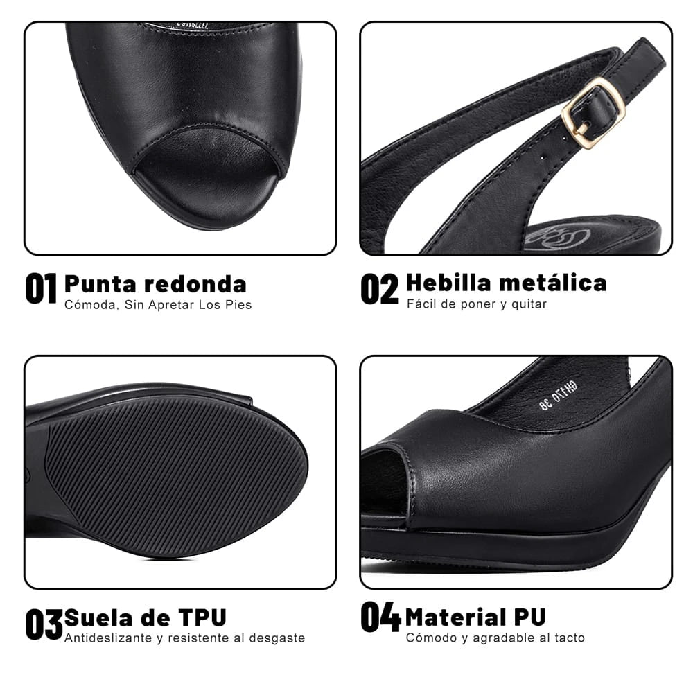 ZAPATOS MUJER TACO WEIDE GH170