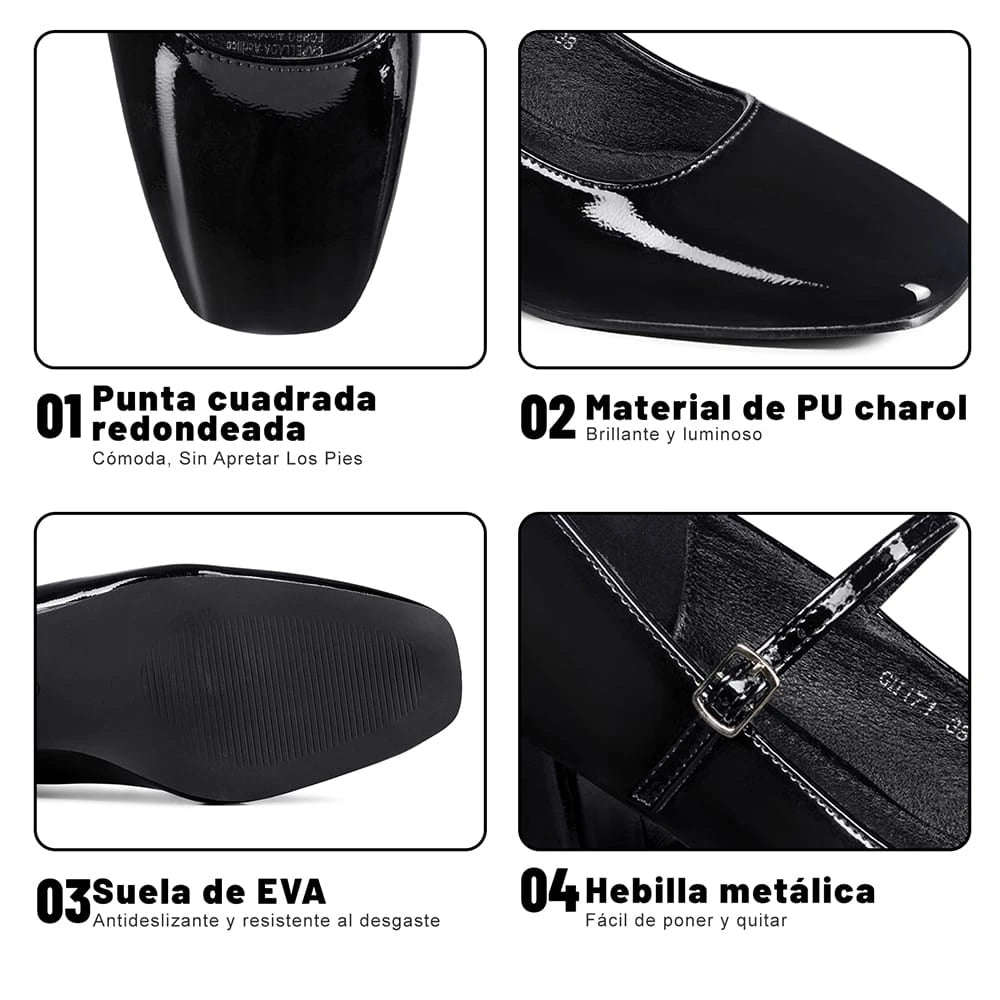 ZAPATOS MUJER TACO WEIDE GH171