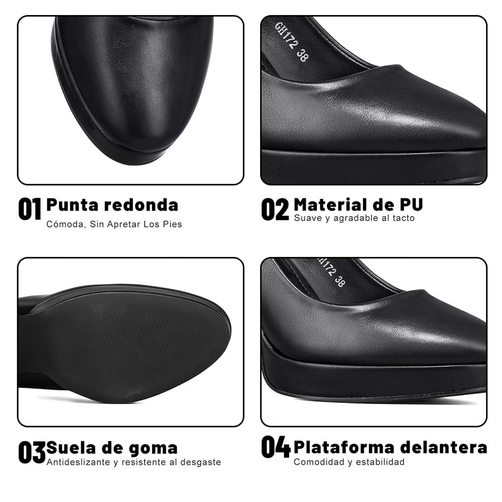 ZAPATOS MUJER TACO WEIDE GH172