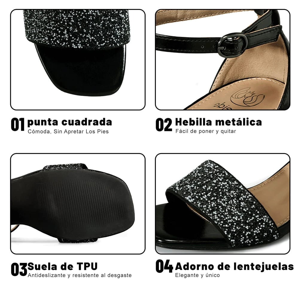 SANDALIAS MUJER TACO WEIDE GH176
