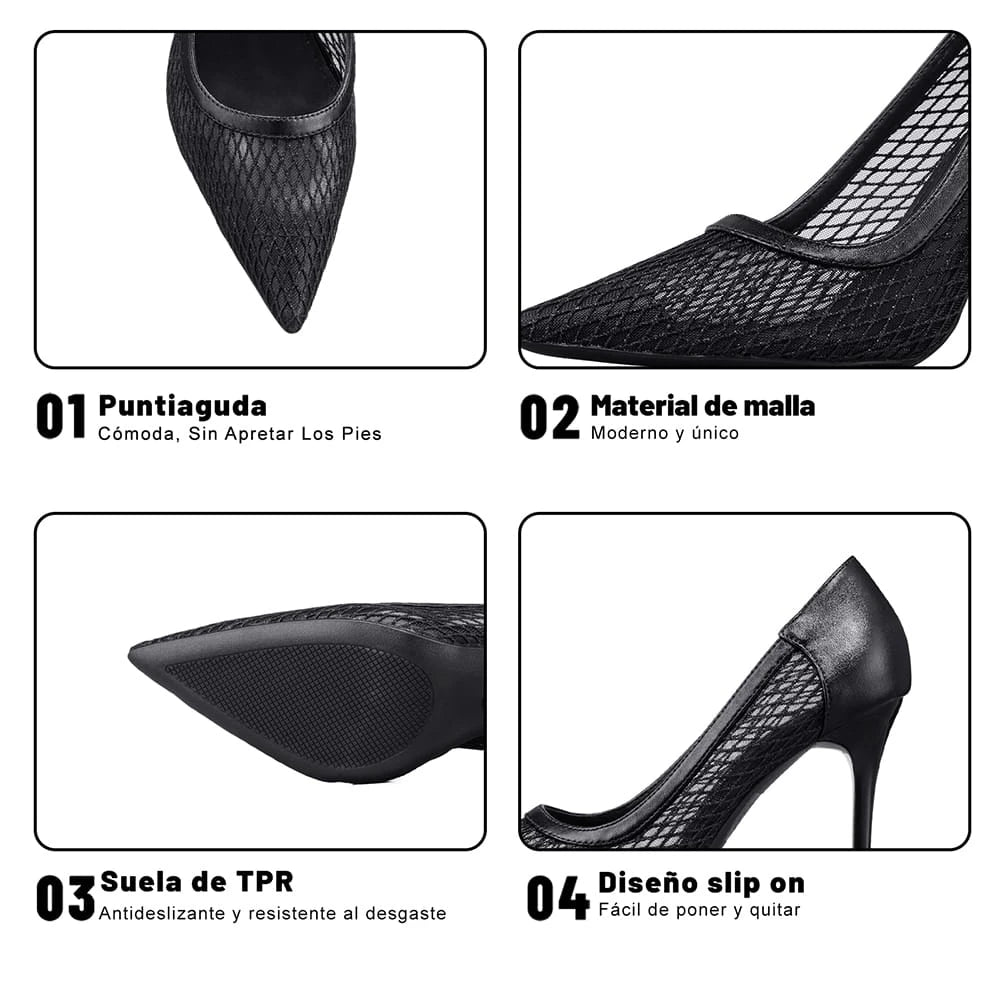 ZAPATOS MUJER TACO WEIDE GHE36