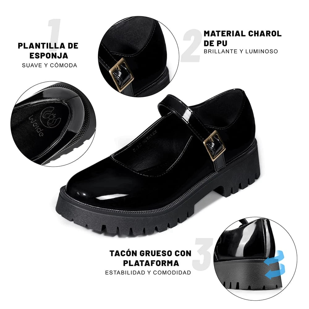 ZAPATOS MARY JANE MUJER WEIDE JN720