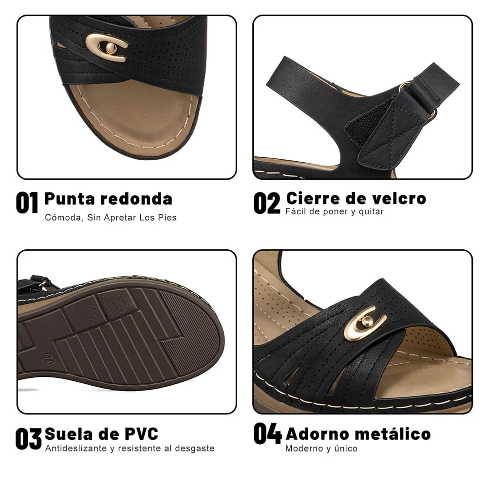 SANDALIAS MUJER TACO WEIDE JS75