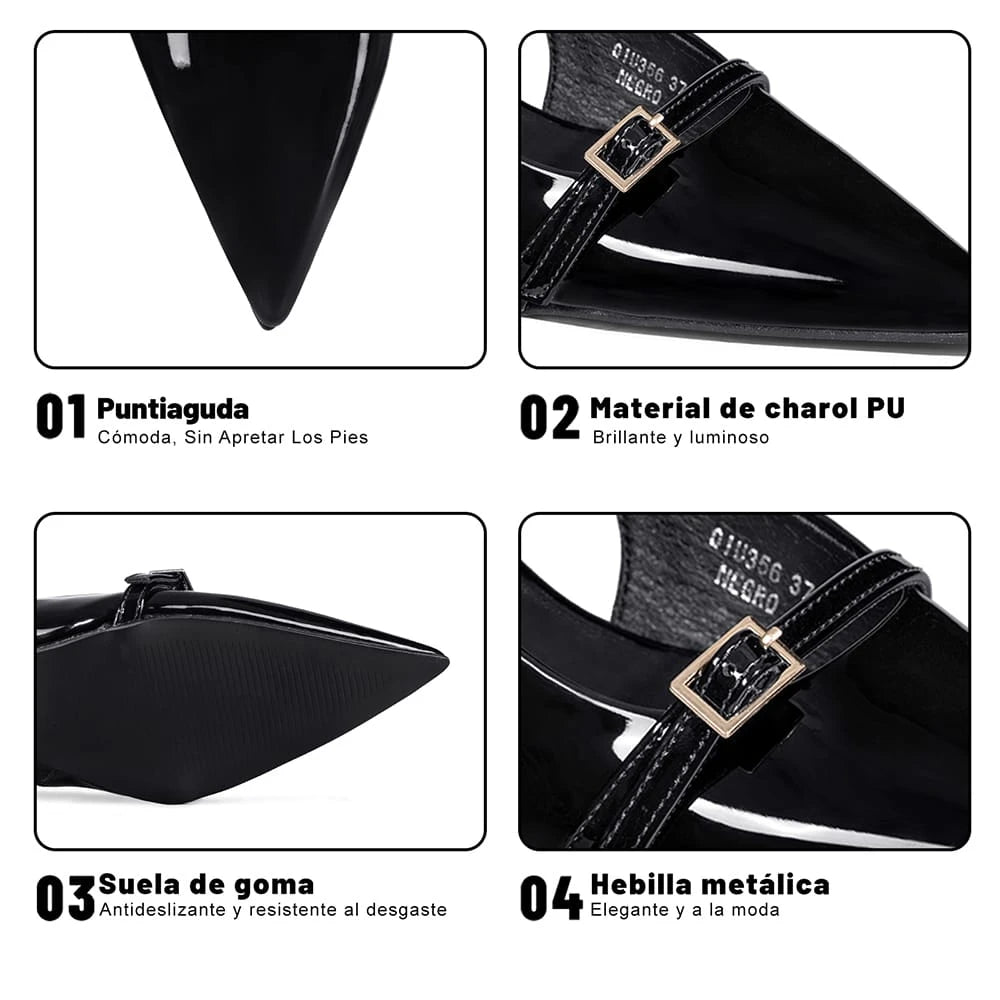 ZAPATOS MUJER TACO WEIDE QIU356B