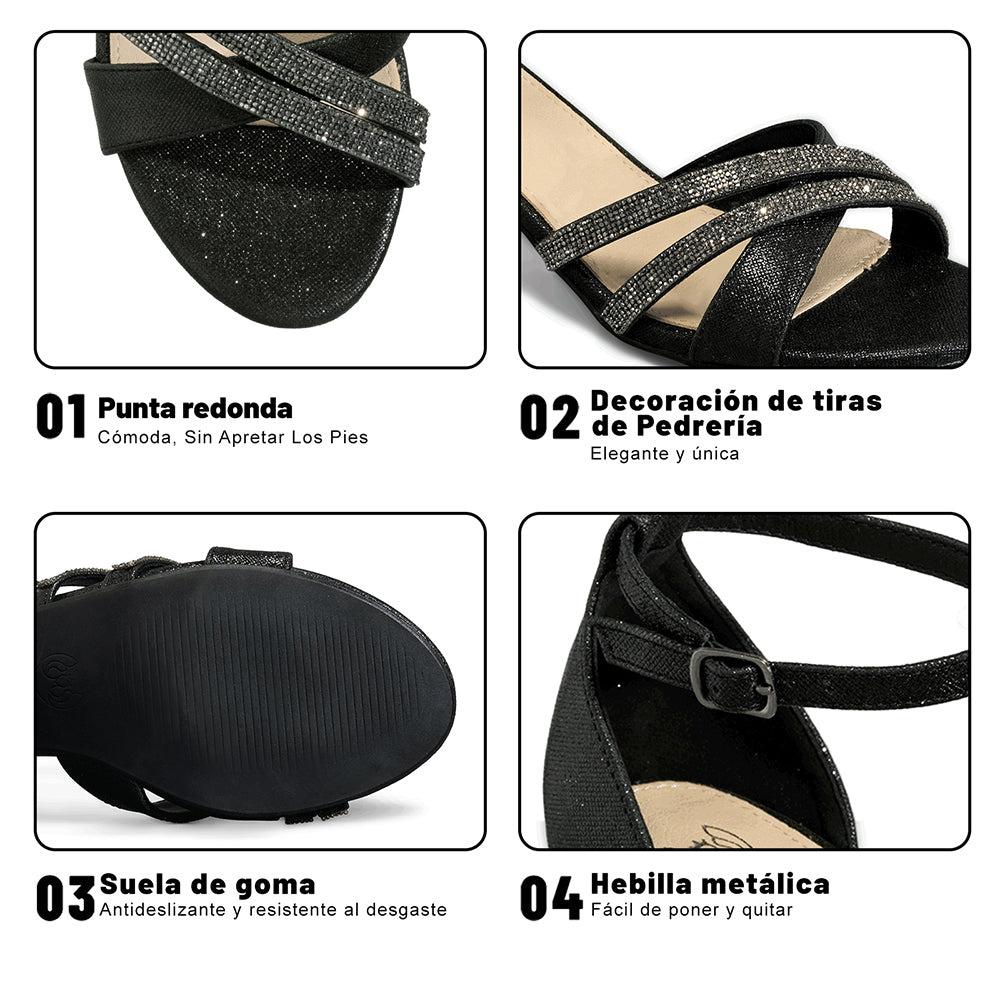 SANDALIAS MUJER TACO WEIDE YOU525