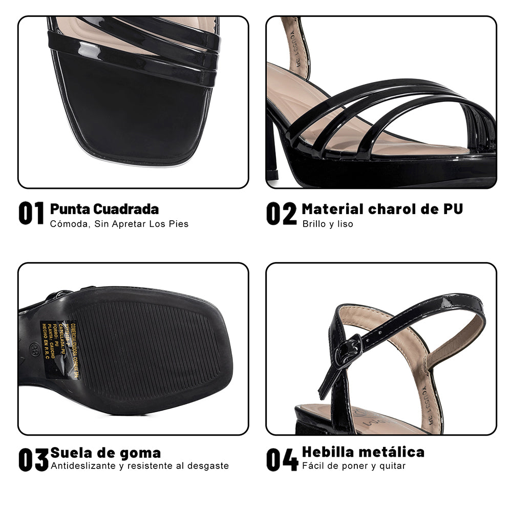 SANDALIAS MUJER TACO WEIDE YOU531