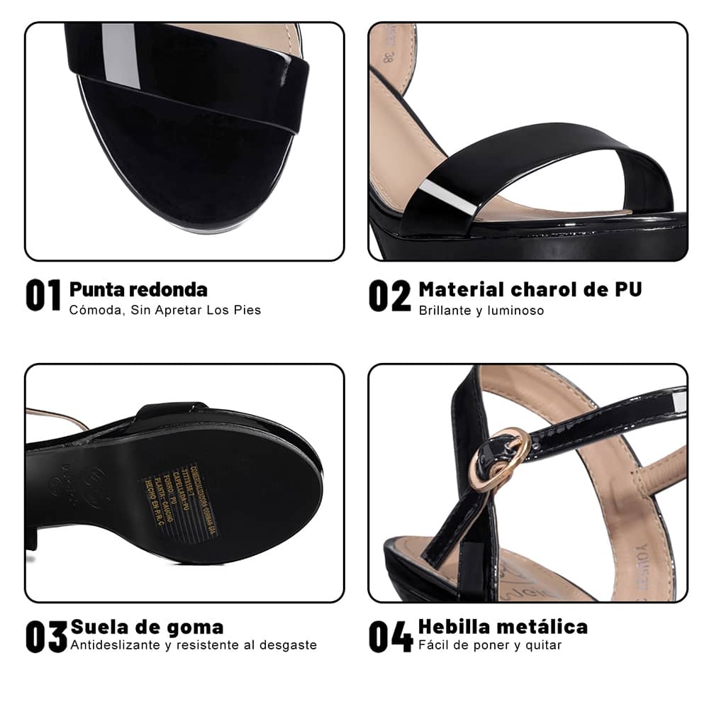 SANDALIAS MUJER TACO WEIDE YOU537