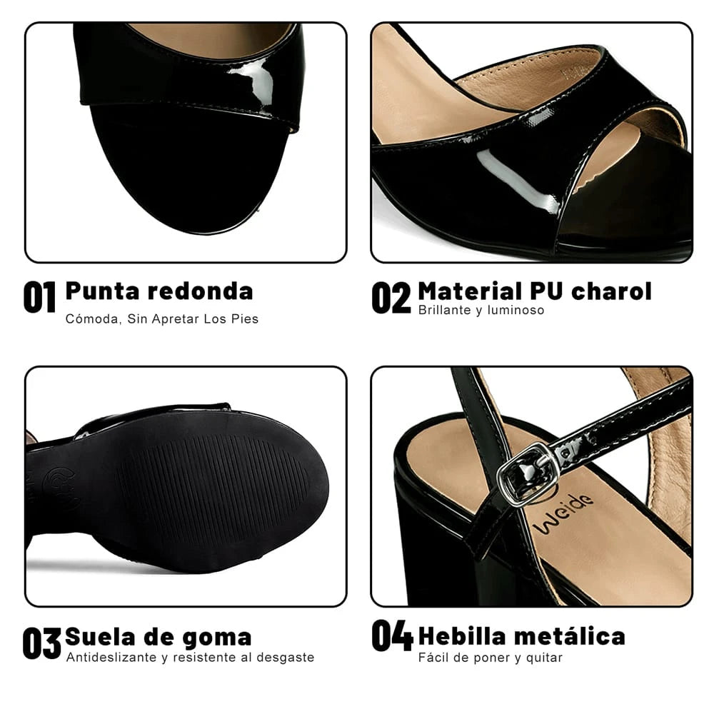 SANDALIAS MUJER TACO WEIDE YOU550