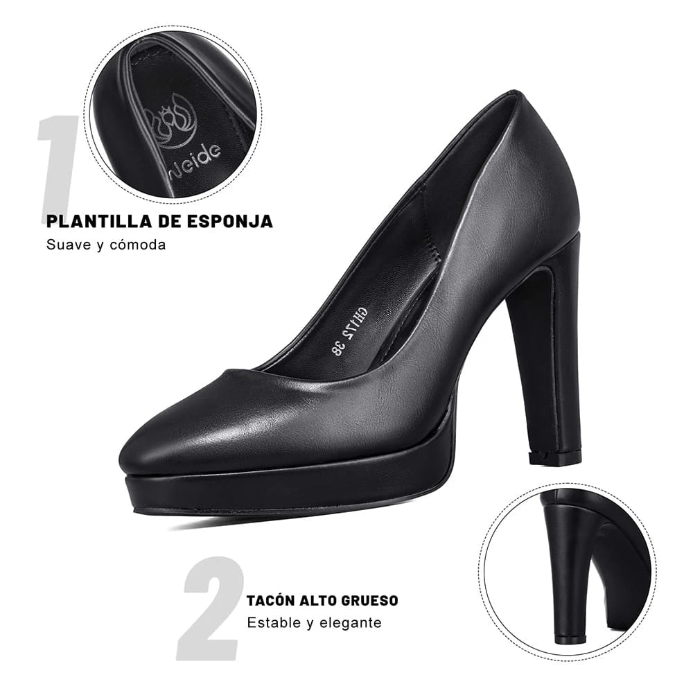 ZAPATOS MUJER TACO WEIDE GH172