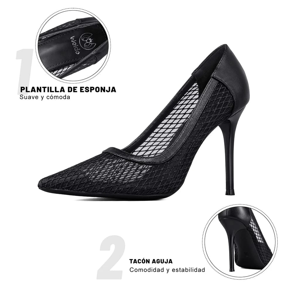 ZAPATOS MUJER TACO WEIDE GHE36