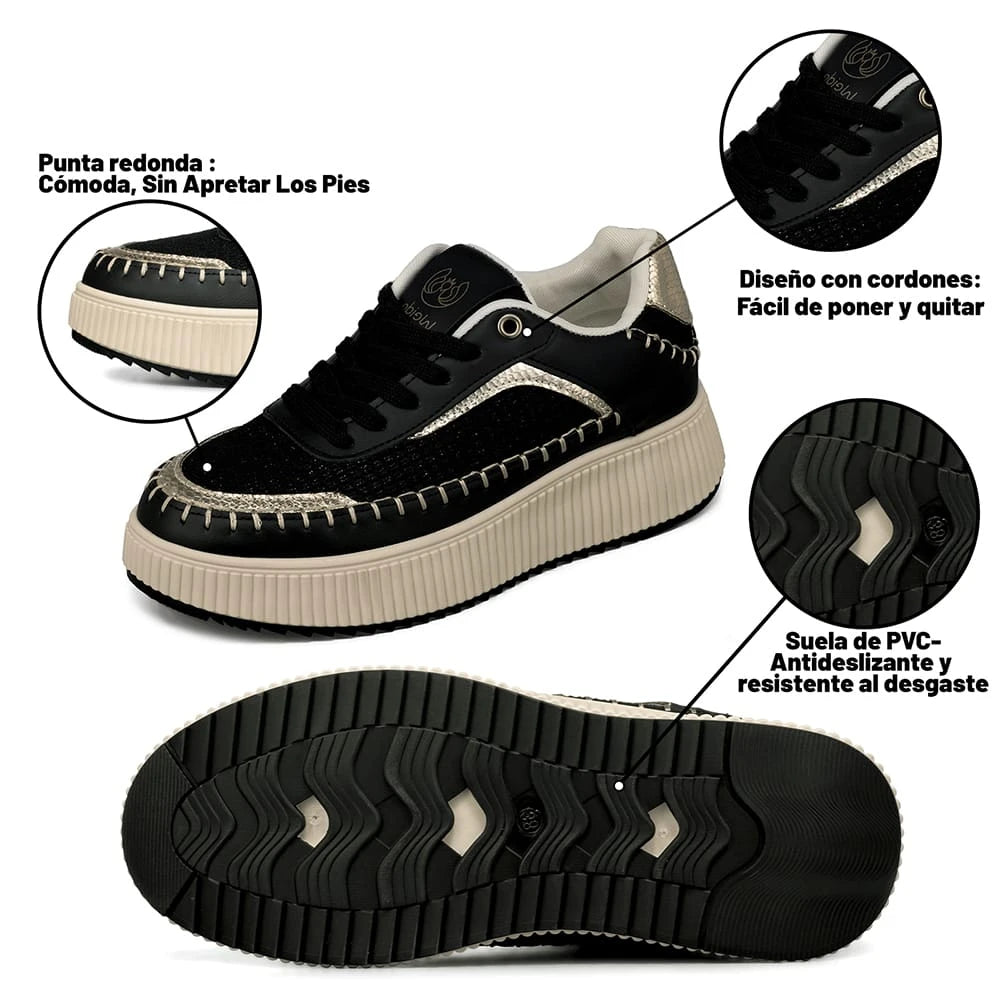 ZAPATILLAS MUJER PLATAFORMA WEIDE HX520