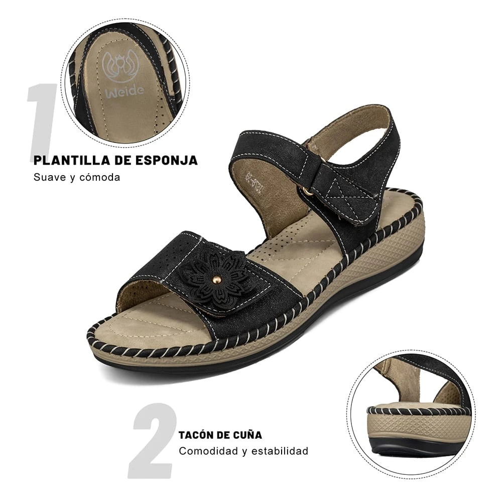 SANDALIAS MUJER TACO WEIDE JS78