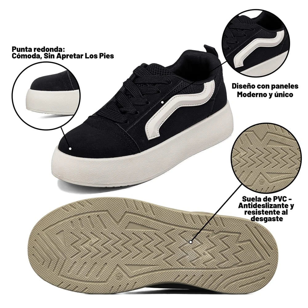 ZAPATILLAS MUJER PLATAFORMA WEIDE LT215