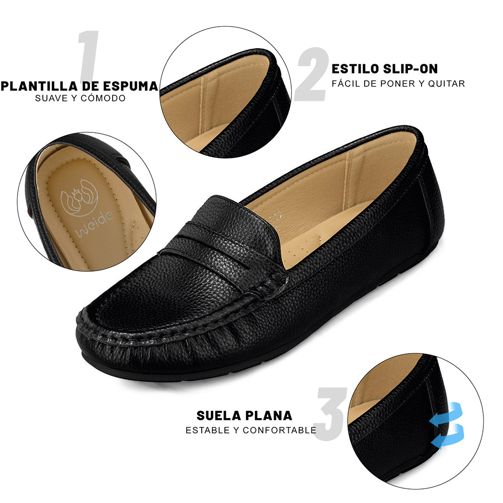 MOCASINES MUJER WEIDE QIU381