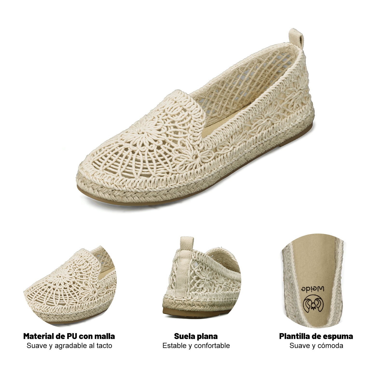 ZAPATOS MUJER PLANAS WEIDE QIU389