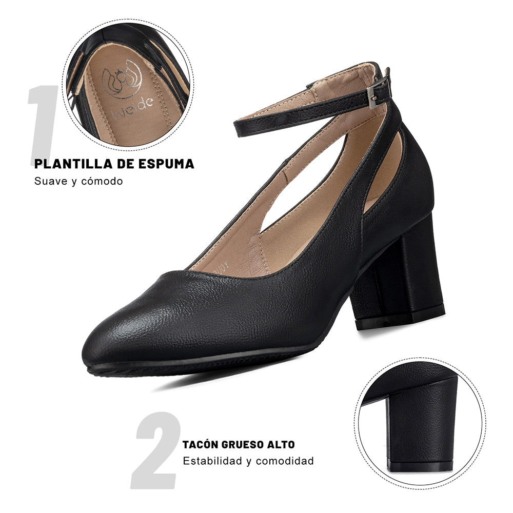 ZAPATOS MUJER TACO WEIDE YOU523