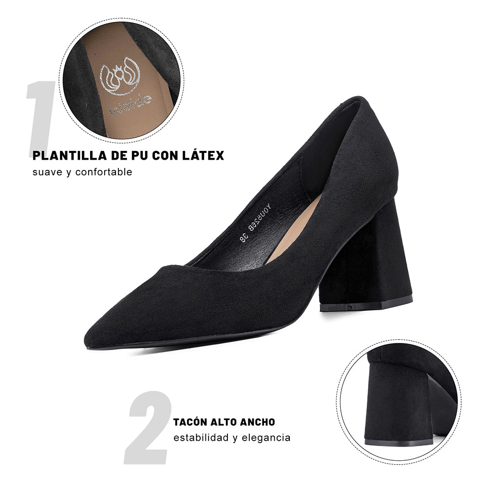 ZAPATOS MUJER TACO WEIDE YOU526B