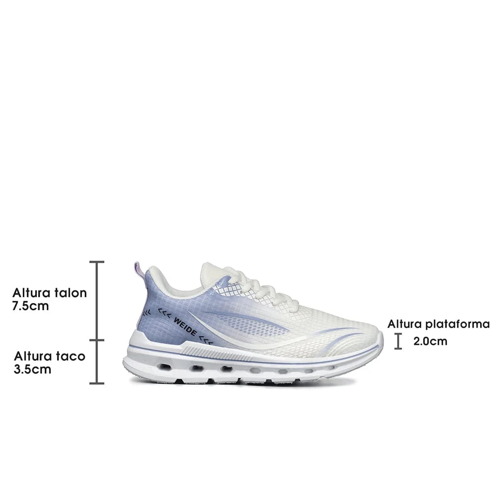 ZAPATILLAS MUJER PLATAFORMA WEIDE TFA311
