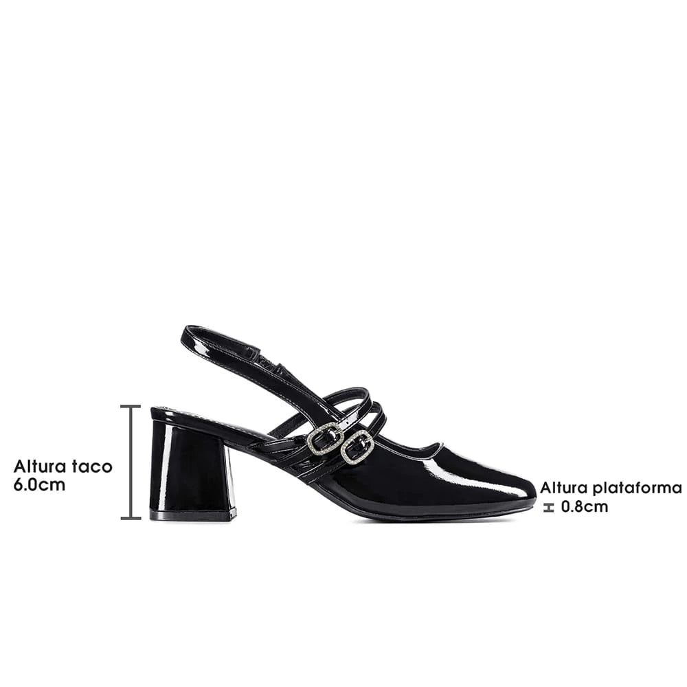 ZAPATOS MUJER TACO WEIDE YL053