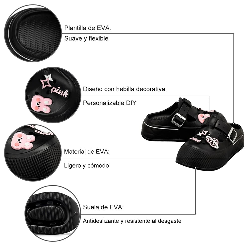 ZUECOS MUJER WEIDE MJ05