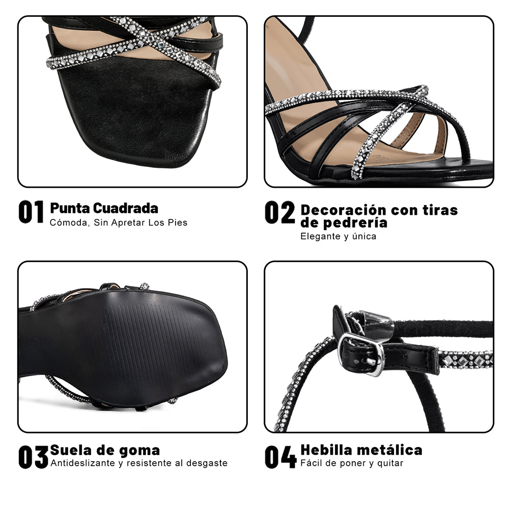 SANDALIAS MUJER TACO WEIDE QIU385