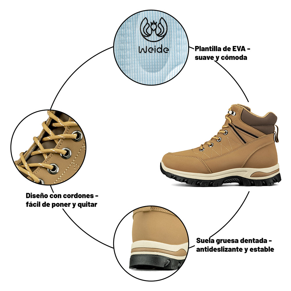 Botines Plataforma Mujer Outdoor Weide TFA219