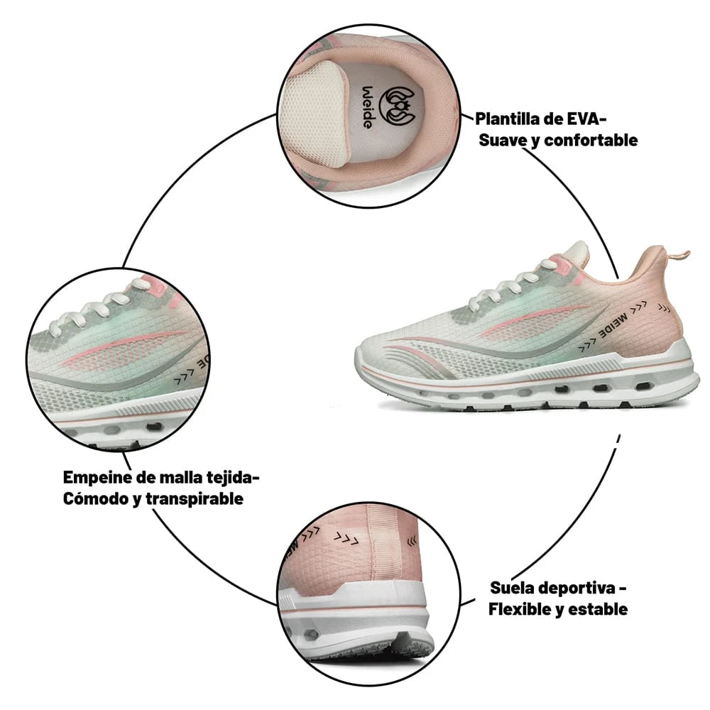 ZAPATILLAS MUJER PLATAFORMA WEIDE TFA311