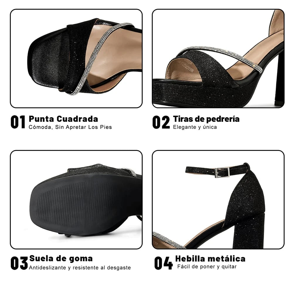 SANDALIAS MUJER TACO WEIDE YOU521