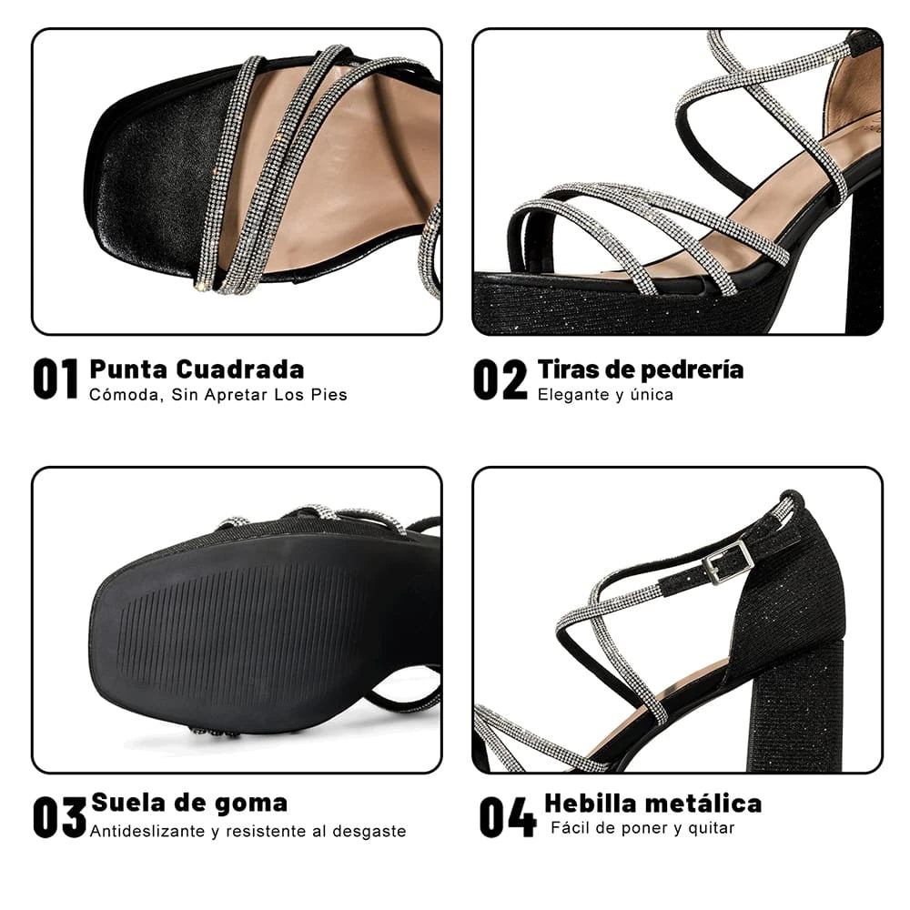 SANDALIAS MUJER TACO WEIDE YOU522