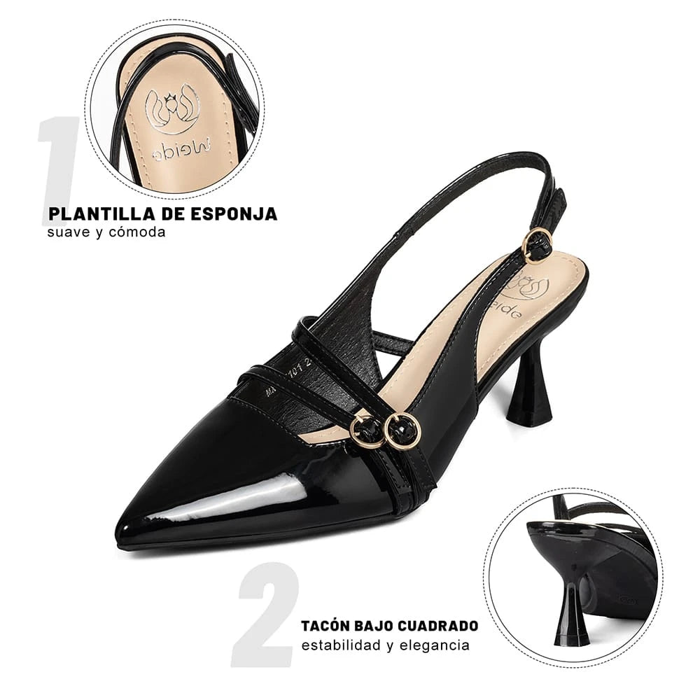 ZAPATOS MUJER TACO WEIDE GHE101