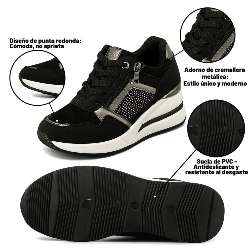 ZAPATILLAS MUJER PLATAFORMA WEIDE JLL61