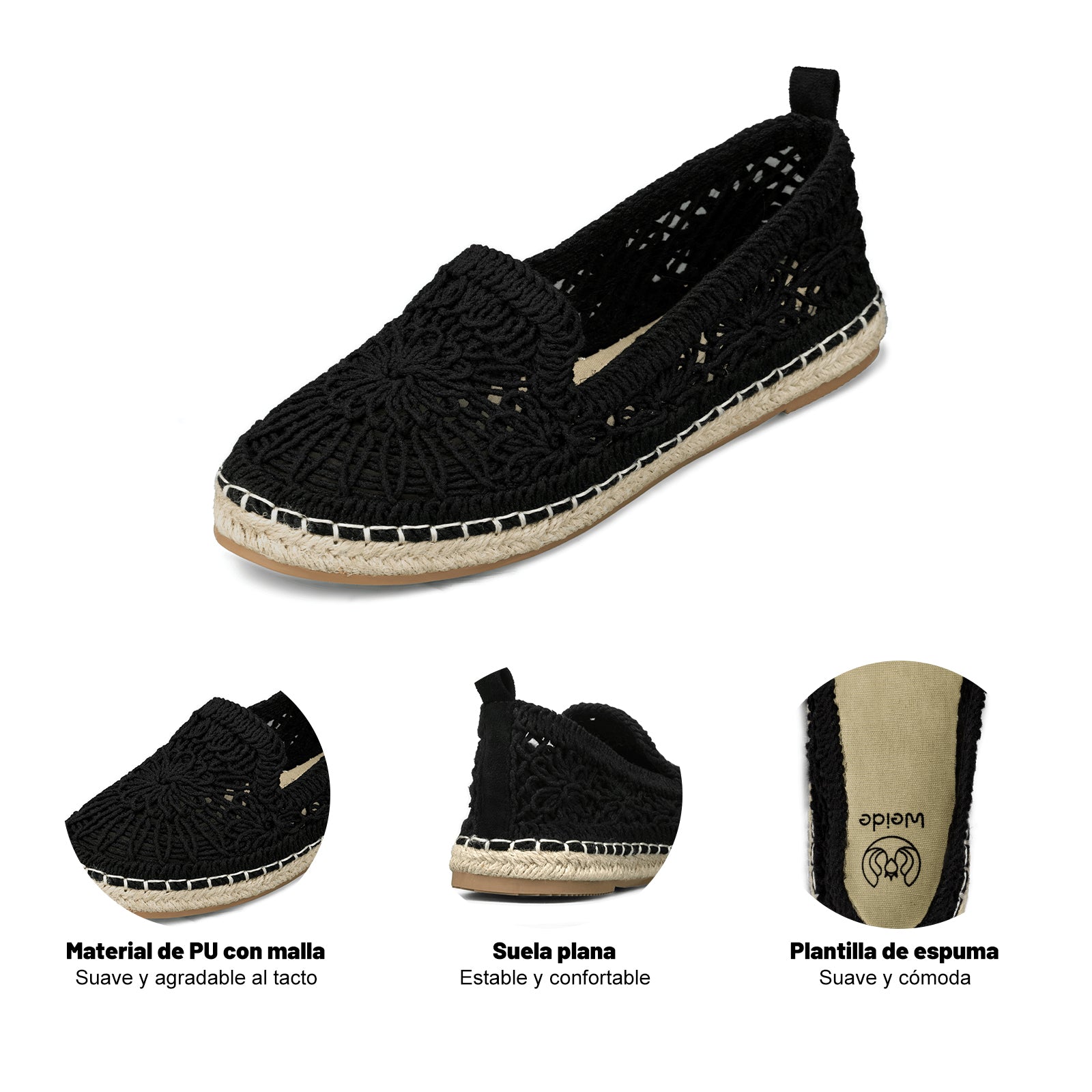 ZAPATOS MUJER PLANAS WEIDE QIU389