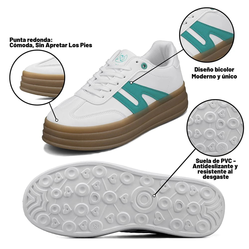 ZAPATILLAS MUJER PLATAFORMA WEIDE SL65