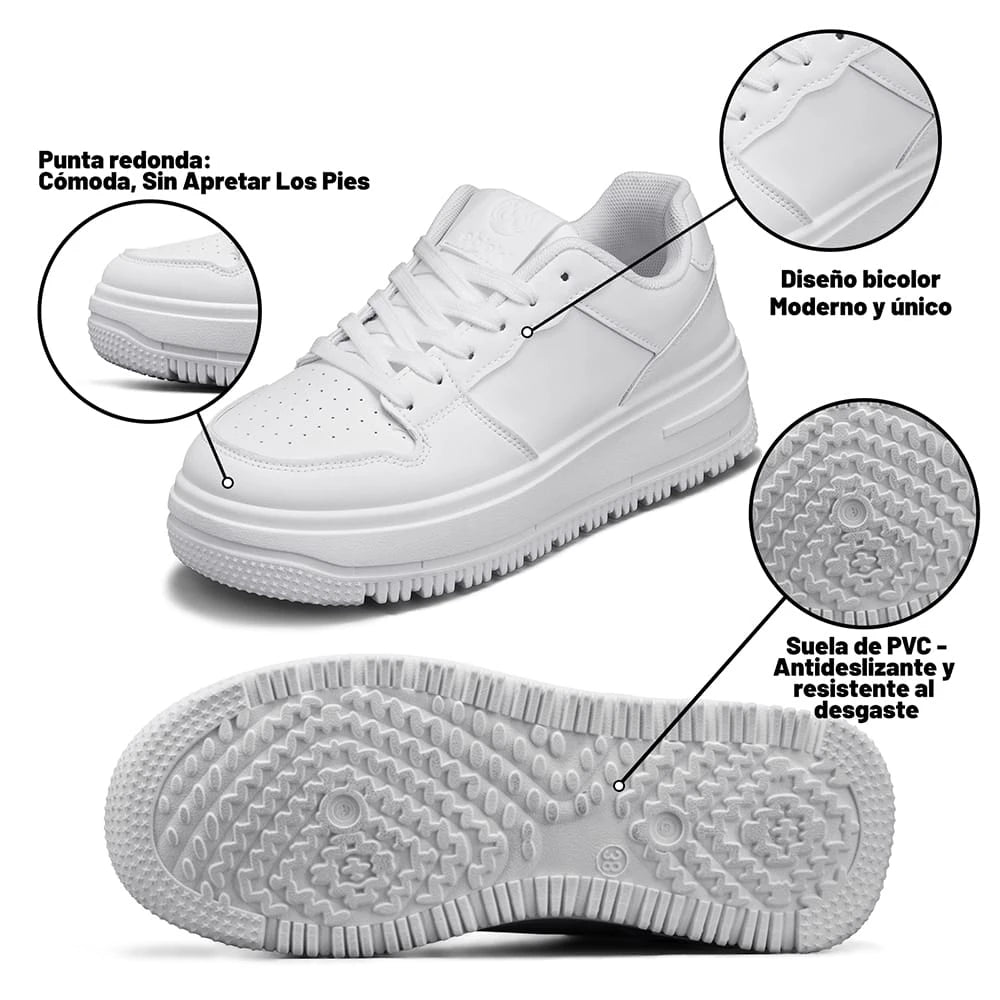 ZAPATILLAS MUJER PLATAFORMA WEIDE SL66