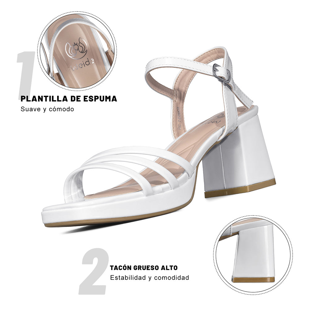 SANDALIAS MUJER TACO WEIDE YOU531