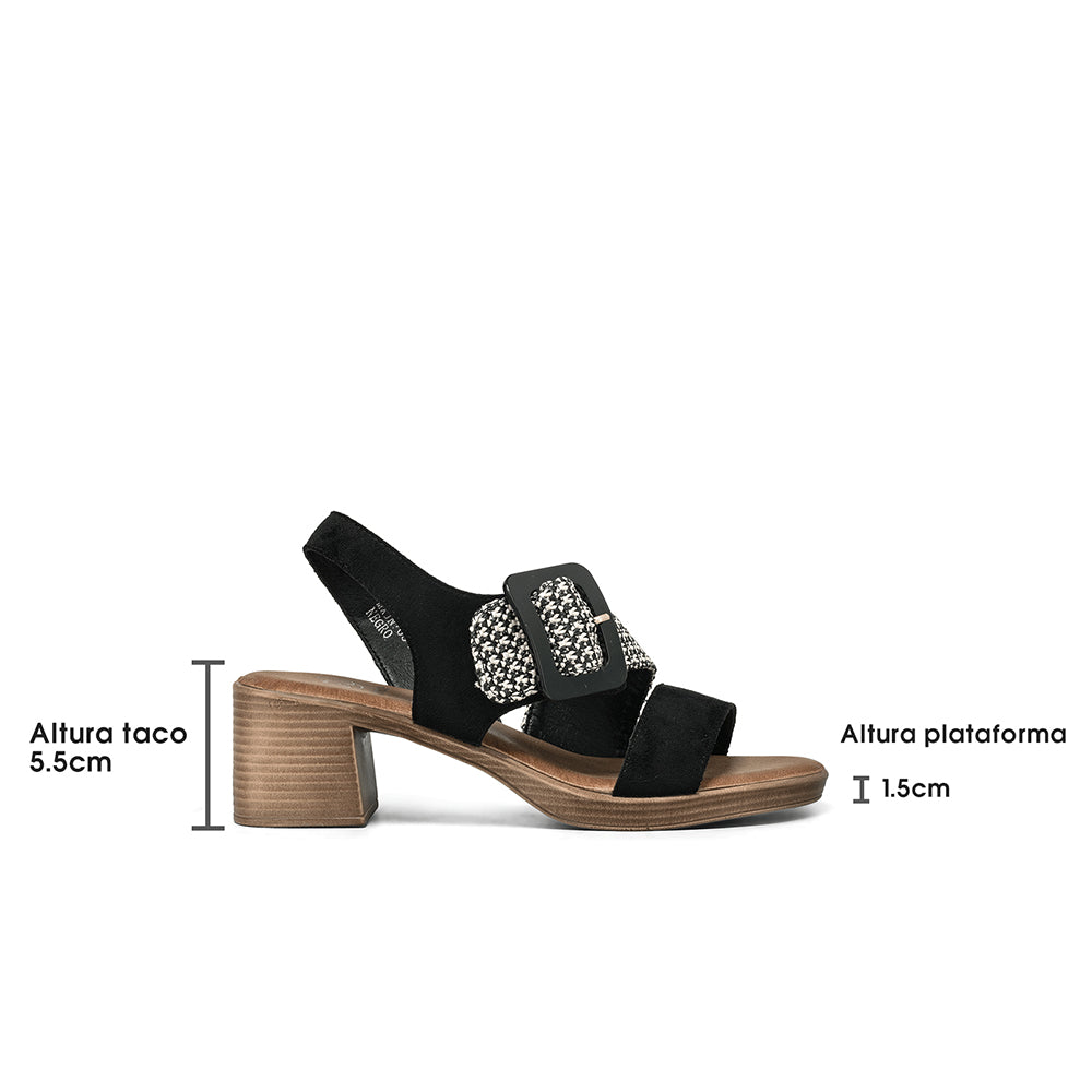 SANDALIAS MUJER TACO WEIDE JN705