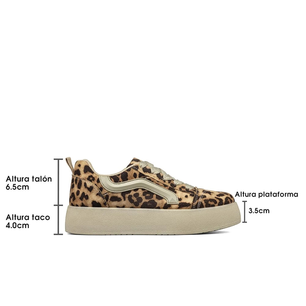 ZAPATILLAS MUJER PLATAFORMA WEIDE LT215