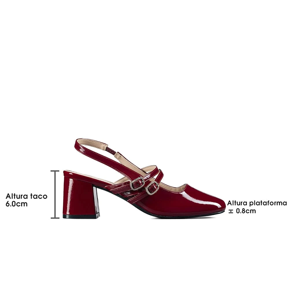 ZAPATOS MUJER TACO WEIDE YL053