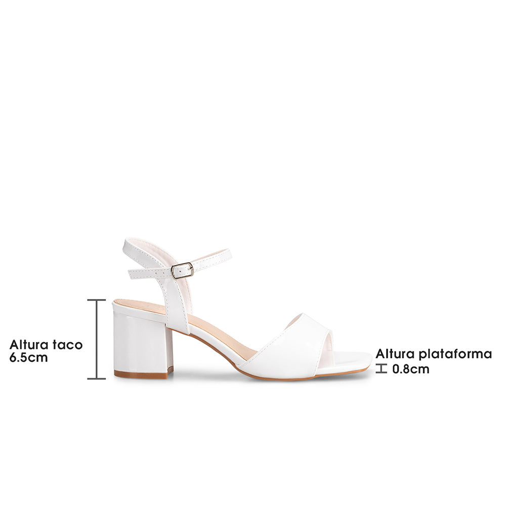 Sandalias Mujer Belala Blanco Weide