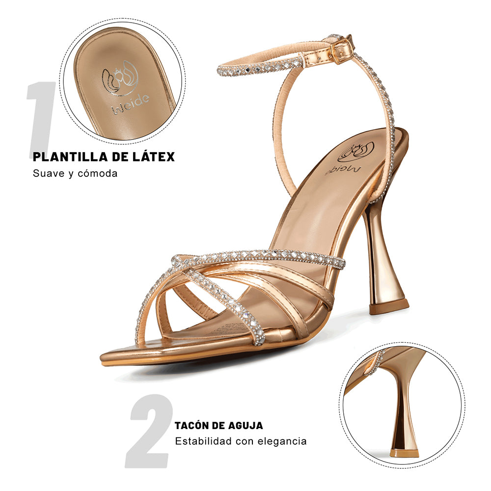 SANDALIAS MUJER TACO WEIDE QIU385