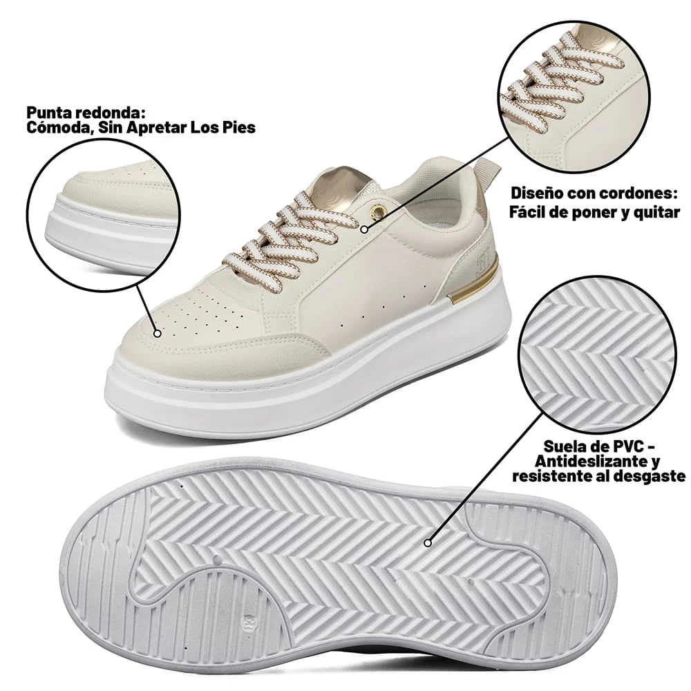 ZAPATILLAS MUJER PLATAFORMA WEIDE SS02