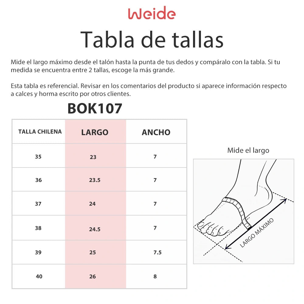 Zapatilla Mujer Ileana Morado Weide