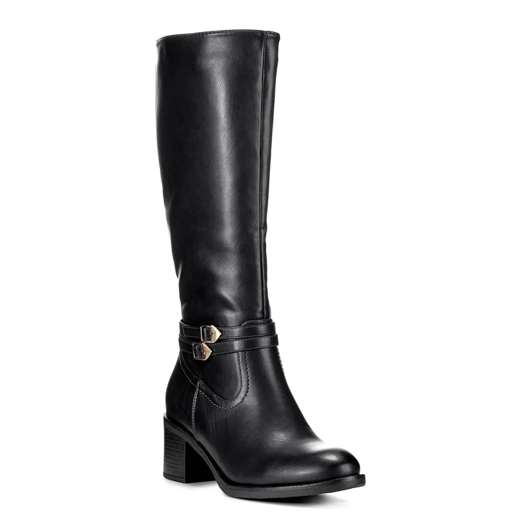 BOTAS TACO MUJER NEGRO WEIDE CZY582