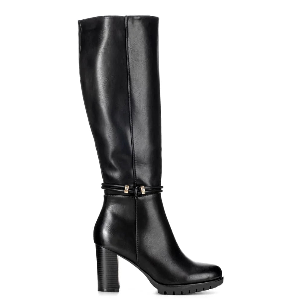 BOTAS TACO MUJER NEGRO WEIDE CZY583