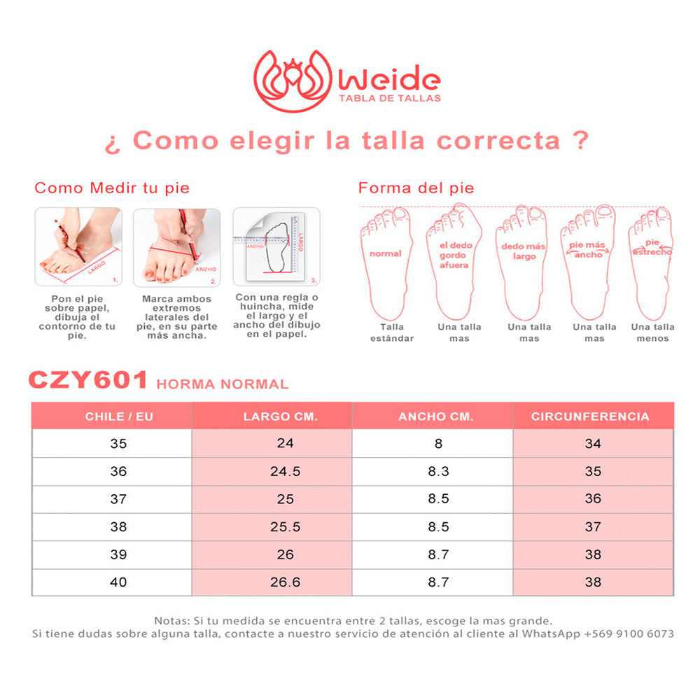 BOTAS LARGAS MUJER WEIDE CZY601