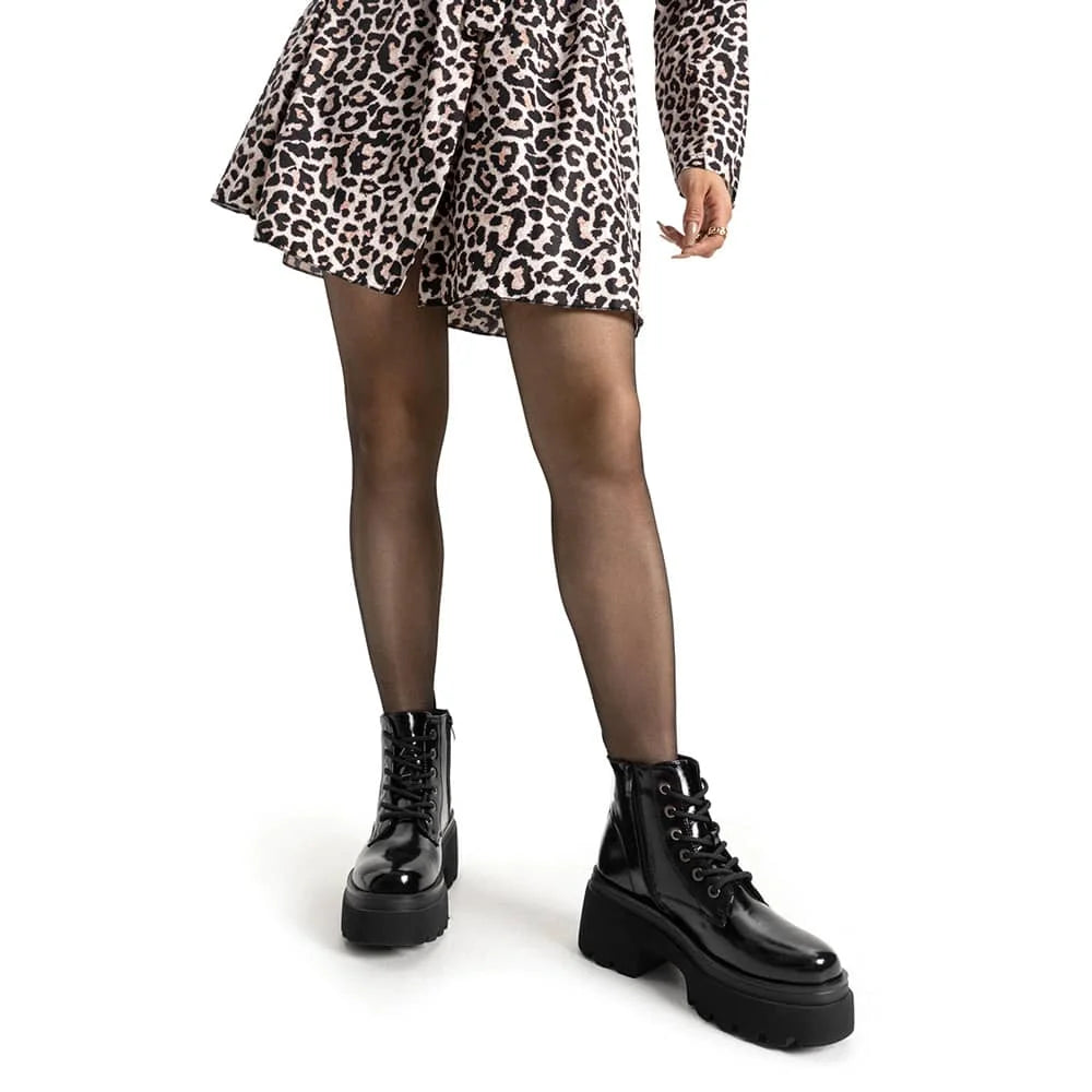 BOTINES TACO MUJER NEGRO WEIDE DH31B