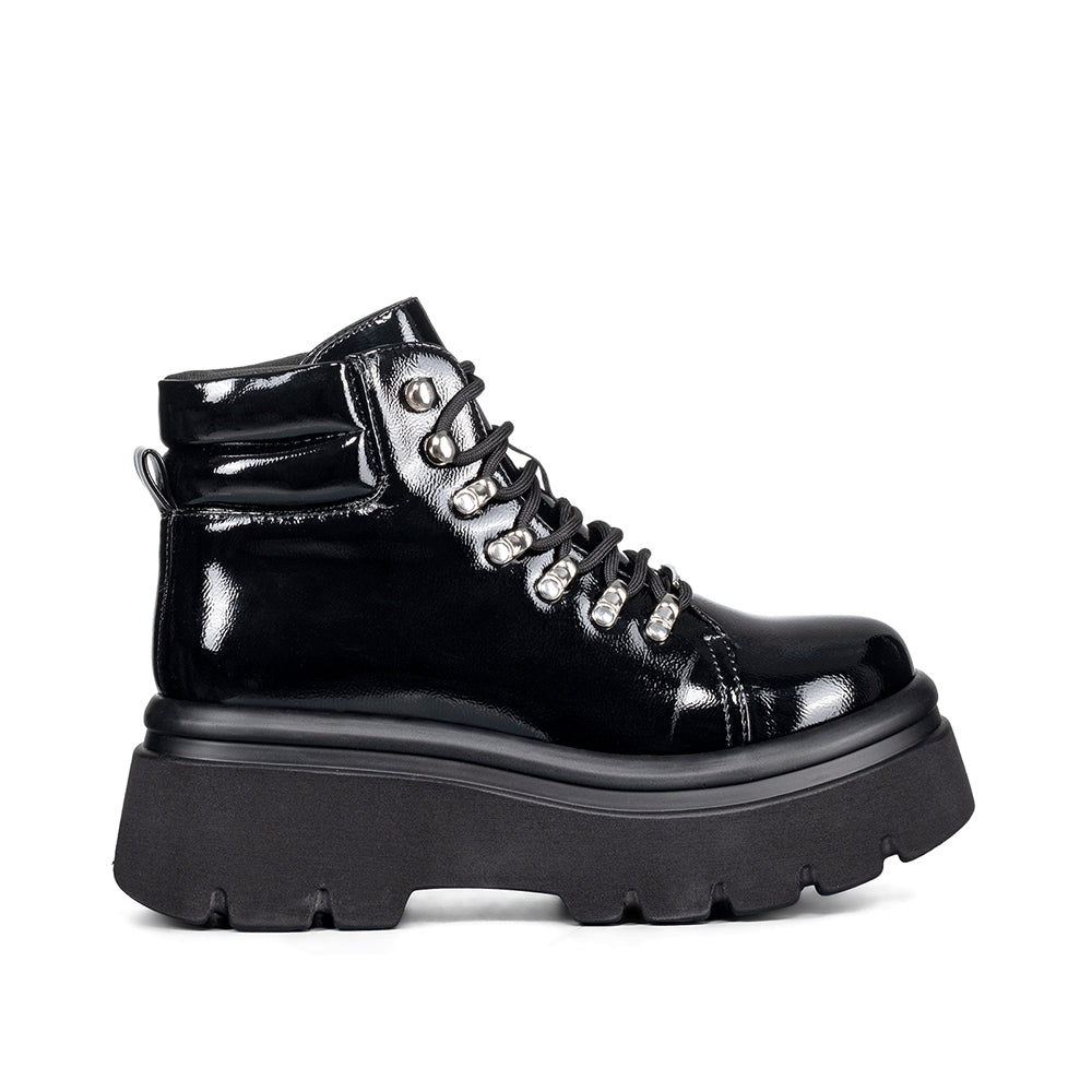 BOTINES PLATAFORMA MUJER NEGRO WEIDE DH56 – Weide