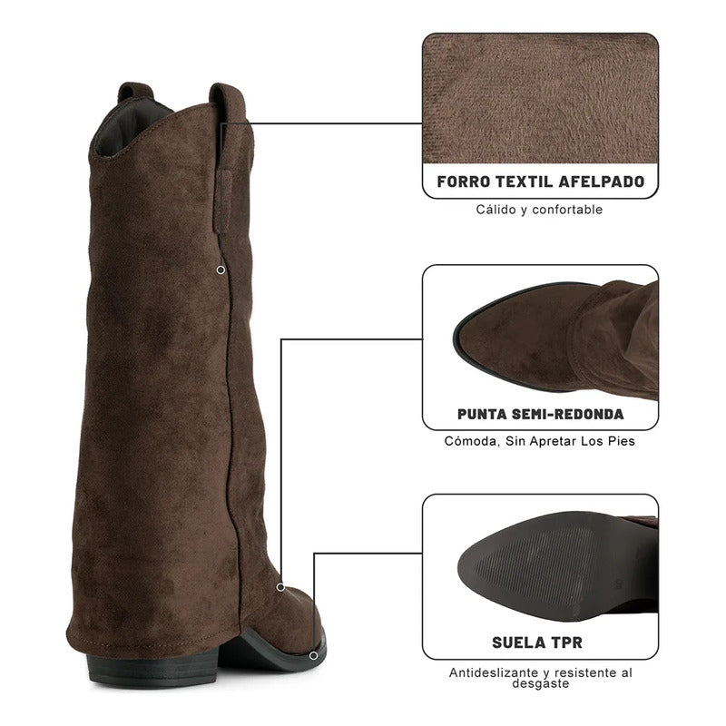 Botas Taco Mujer WEIDE HX536