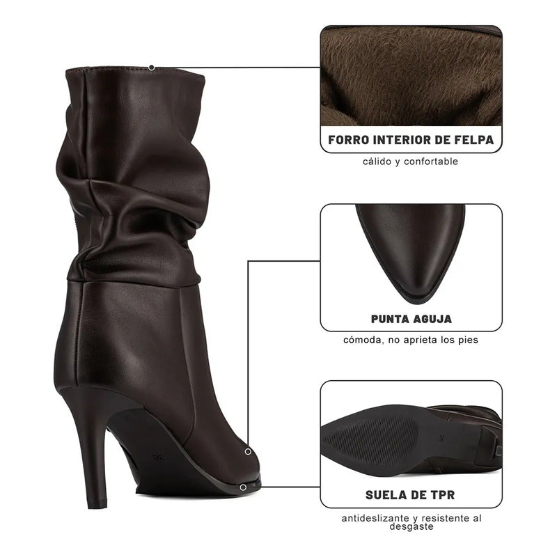 Botines Taco Mujer WEIDE QBM26